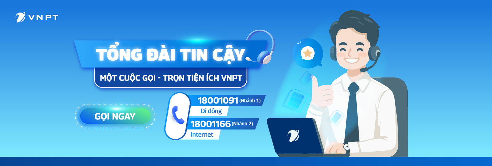Tổng đài tin cậy VNPT